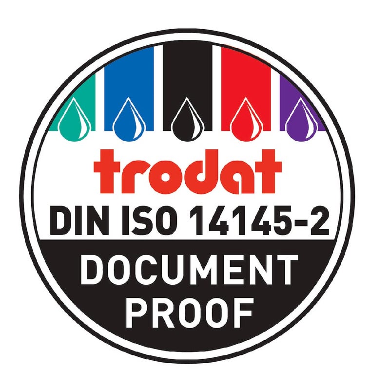 Trodat Swop Pads 6/53/2 Replacement Ink Pads - Red/Blue, 668476 - Image 3